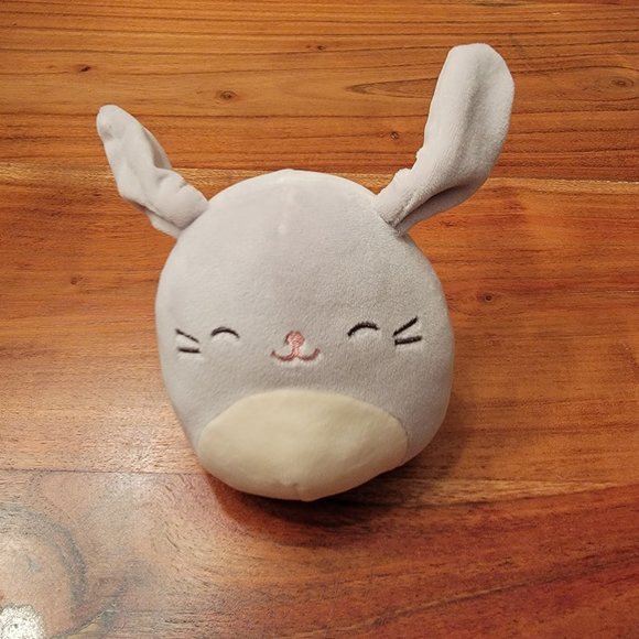 Squishmallows Other - 2018 Squishmallow Blake 5" - Grey Bunny